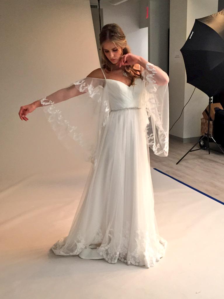 TiAdora_JLM's tweet photo. Sneaky preview of Fall 2015 collection. #WILDASTERS #bohemians #bohemianbride #bohemianbride #nybf #NYBM #nybfw http://t.co/vYmbzV8kwp