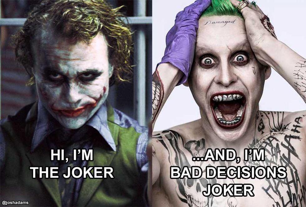 Bad Joker Cosplay Meme See More on - Mekanikal Home Tool