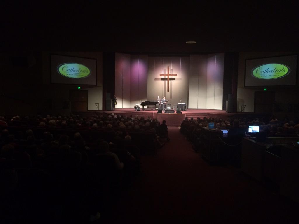 IMCConcerts1's tweet photo. Photos from tonight's Cathedrals Family Reunion concert in CO. @geraldwolfe1 @MarkTrammell @ErnieHaase @L5Tweets http://t.co/u7BnUHjcPD