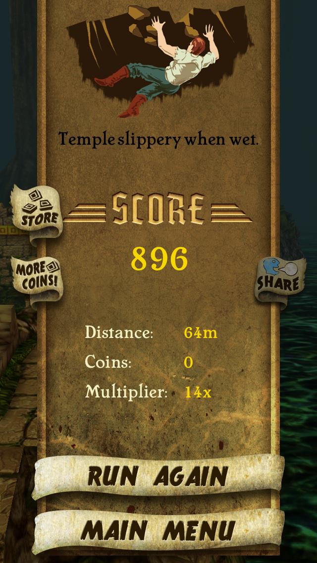 EndBullying2day's tweet photo. I got 896 points while escaping from demon monkeys. Beat that! http://t.co/5QszwmtE8D #TempleRu http://t.co/j81aY2GMyF