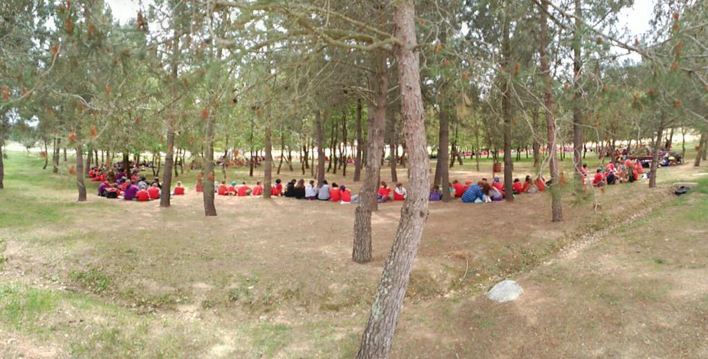 esplaiscatalans's tweet photo. Comencem a dinar per grups d'edat! Quina gana! #xics #petits #mitjans #grans #joves #Esplaiada15 #TenimVeu http://t.co/JASrPbNcTJ
