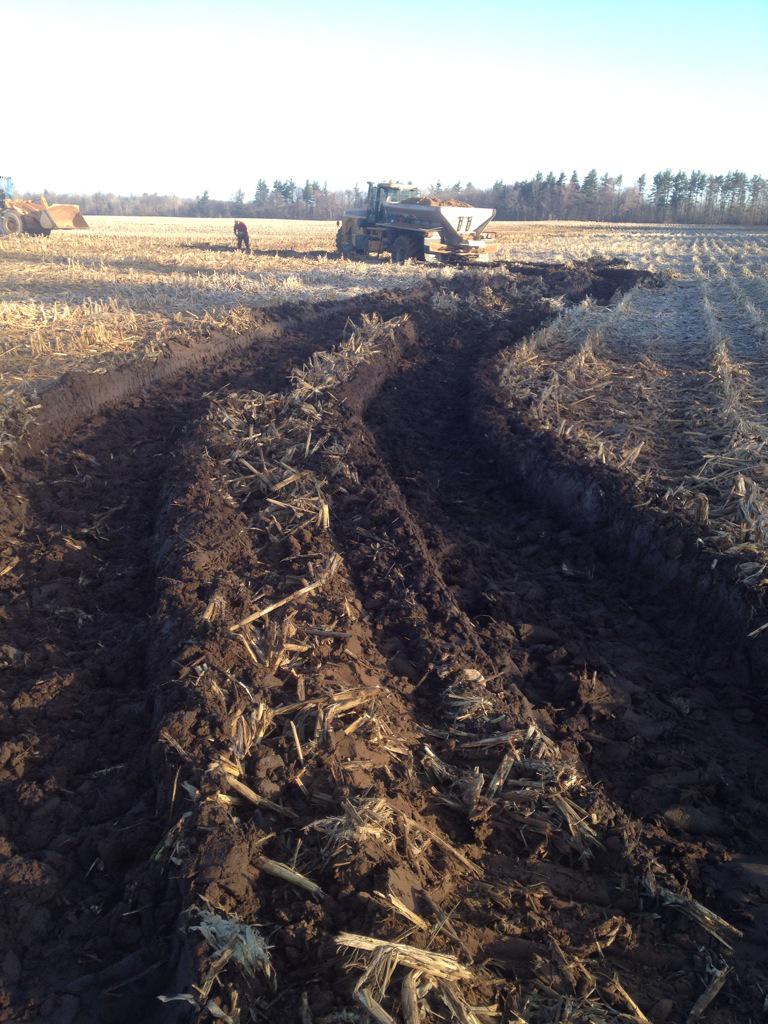 It takes years to build soil structure....and seconds to destroy it. #plant15