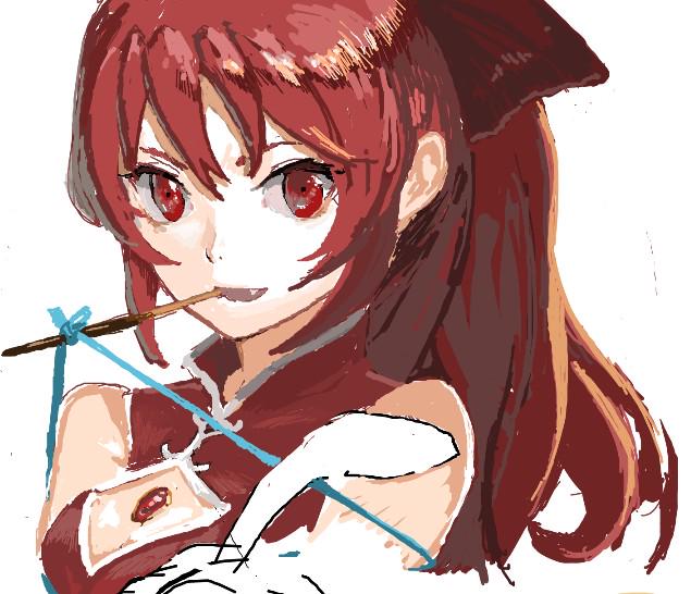 ニコニコ超会議壁画でラクガキ、ひっさしぶりに絵茶をしていただいたのです 