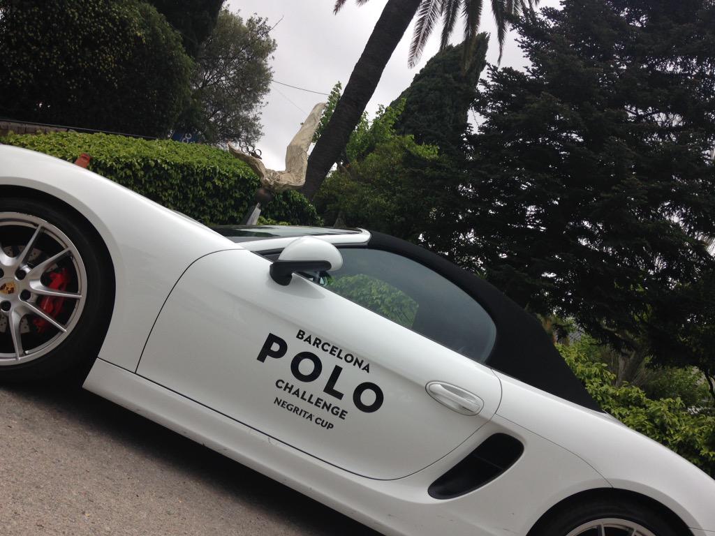 thecooluxury's tweet photo. @porshe at the #negritapolochallenge @RCPoloBarcelona @BarcelonaECH @thecooluxury #porshe #testingdrive #polo #cool http://t.co/A7QIVgywbH