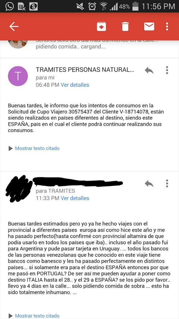 scandalous305's tweet photo. @noticias24 @ReporteYa @NoticiasVenezue @BBVAProvincial la respuesta de provincial #TOTALNENTEINHUNANO #AUXILIO#AYUDA http://t.co/HdvKaDszx2