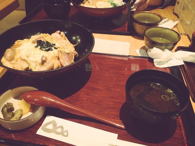 お昼鴨とじ〜！ これから買い物してくる！ http://t.co/2M0leYFd8D