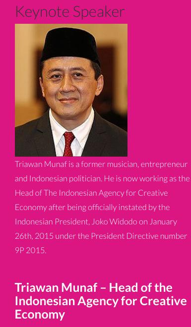 Di @HelarFestBdg nanti, akan ada beberapa pembicara luar biasa loh! Diantaranya adalah Bapak <a href="/ridwankamil/">Ridwan Kamil</a> &amp; <a href="/Triawan/">Triawan Munaf</a>