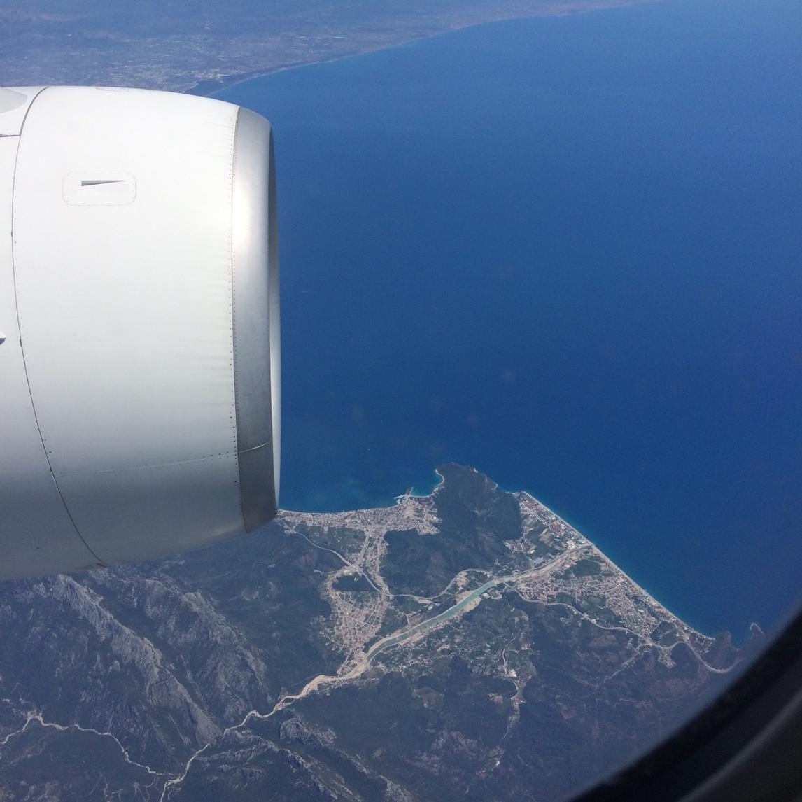cherylbrodersen's tweet photo. Flying over Cyprus http://t.co/Ag3LKsVELH