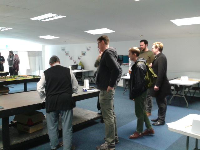 PlayStates's tweet photo. The players arrive for Operation Goodwood #scotmegagame http://t.co/Haj9ozct4N