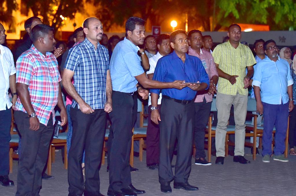 presidencymv's tweet photo. President officially launches “#MinivanFansaas, Moodhu Kulhivaruge Eid”

http://t.co/nqEpXD3kxE http://t.co/FhWnxQVBIT