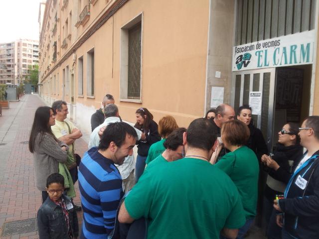 PAH_LaRioja's tweet photo. Ya estamos casi todas,  en breve empieza la Coordinadora Norte http://t.co/RuAgINNiPa