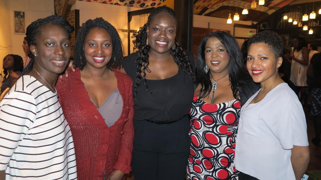 Mandy4Labour's tweet photo. #LBWN @Standup4Labour organisers @FloNosegbe @carolinealabi @Mandy4PPC_2015 @SophieConway84 with @DawnButlerBrent http://t.co/1AuqCmcL9f