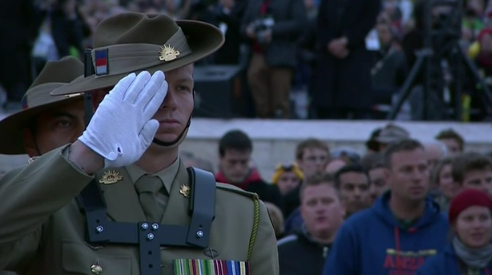 9NewsSyd's tweet photo. “It is the atmosphere here that makes it such a moving service,” - @MarkWBurrows in Gallipoli. #9News http://t.co/x1CzgkEdtJ