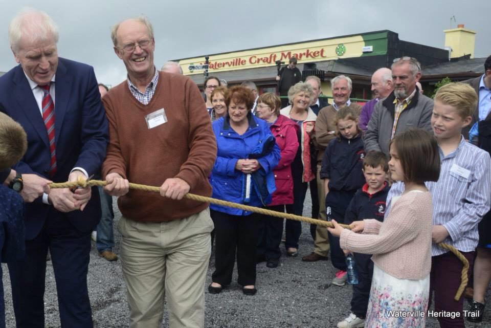 todayInIreland's tweet photo. New Waterville Heritage Trail opens! @radiokerry @KCCTourism @WatervilleKerry @SkelligCoast @SkelligKerry #travel http://t.co/BtvvPMy8Ly