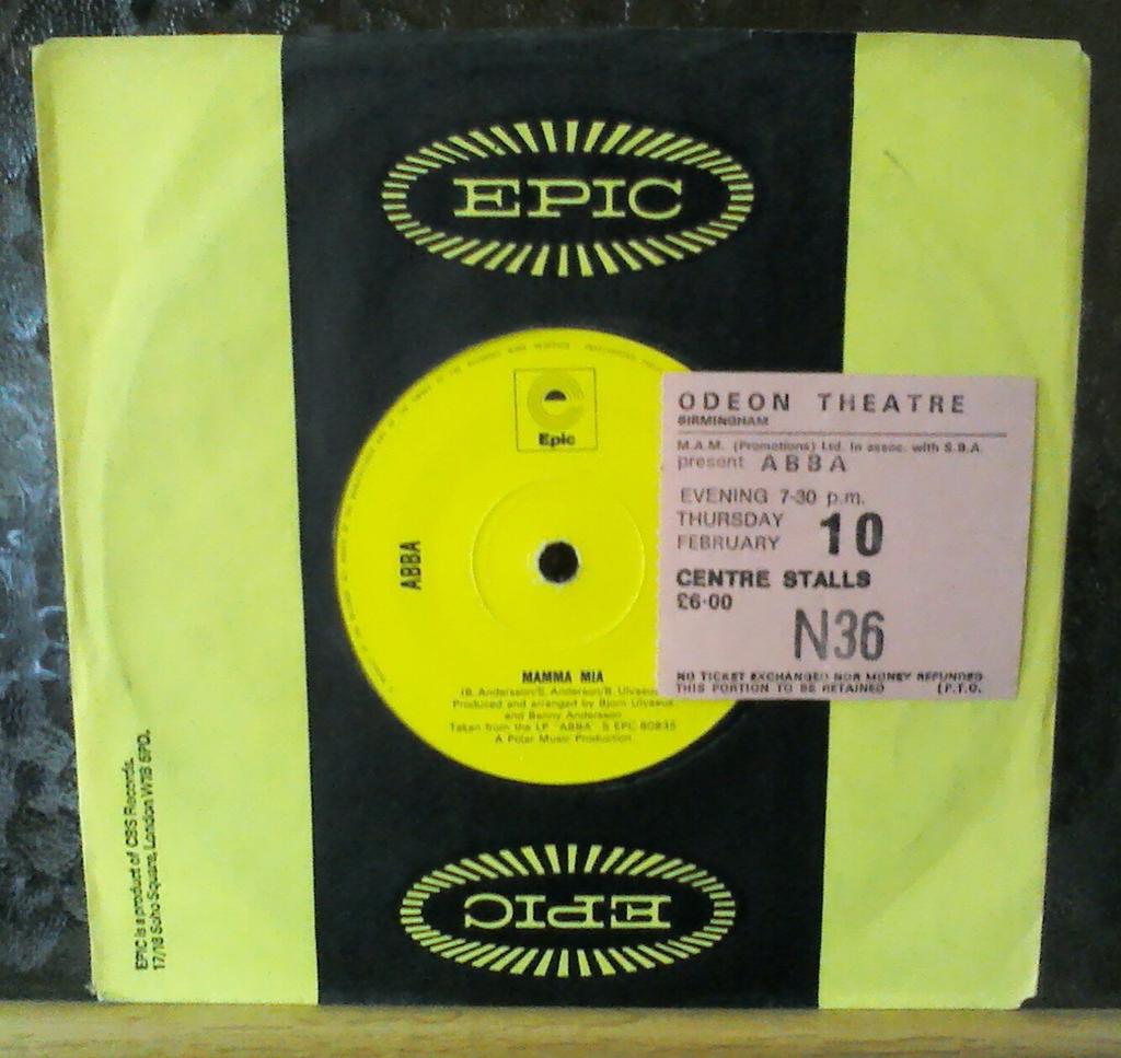    Happy 70th Birthday to Bjorn Ulvaeus.40 years ago I saw ABBA at the Bham Odeon 