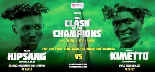 _r4fun_'s tweet photo. Wilson Kipsang(2:03:23) vs Dennis Kimetto(2:02:57).
26/04/ Maratón de Londres. http://t.co/T01HoYEHhm