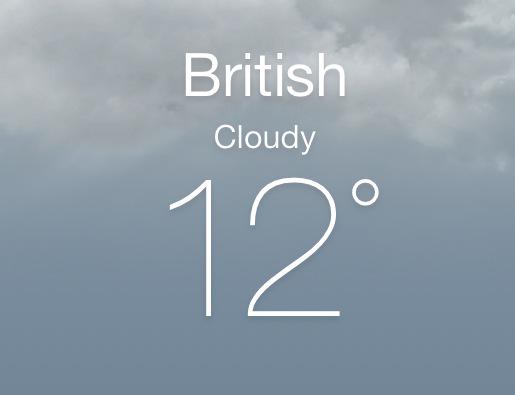 SoVeryBritish's tweet photo. It's looking like a bloody good day for burning some sausages... http://t.co/kln10Ombeg