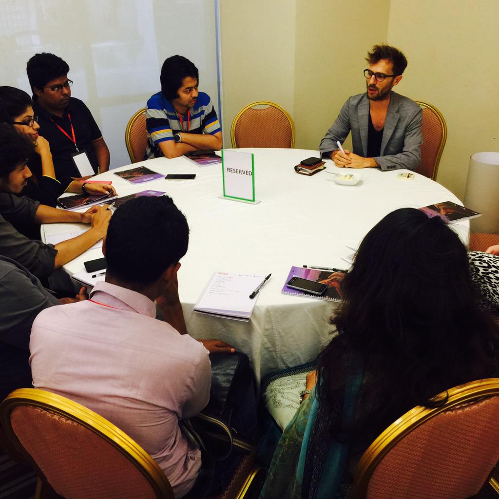 samadmiraly's tweet photo. Group sessions @#Digibuzz2015 getting mentored in #socialmedia #digitalmarketing @MartPasquier @LiziHamer @daylonsoh http://t.co/9Lpu7eTUww