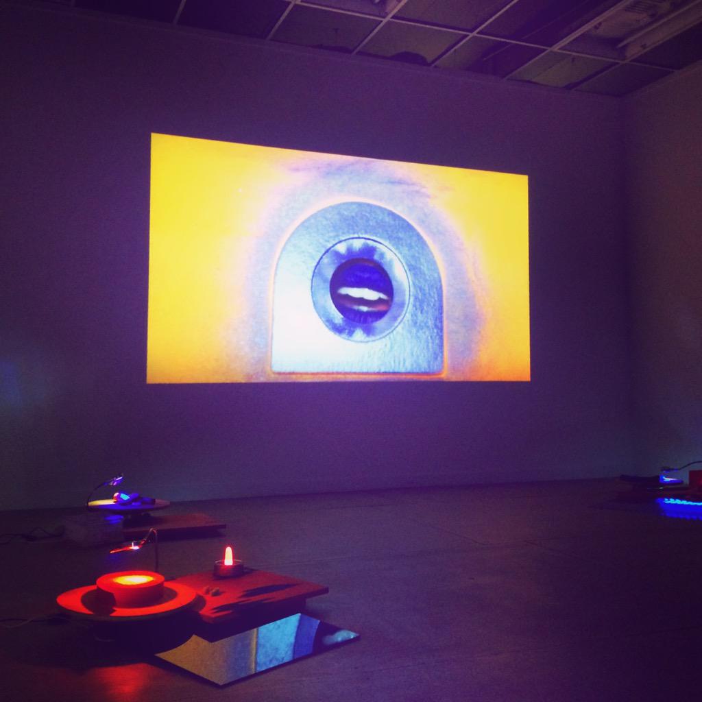 The_Telfer's tweet photo. Thanks to everyone who came to the gallery for the preview of #PostPoint by @BethKettel. We're open 12-5pm today! http://t.co/kB4WFuJwfW