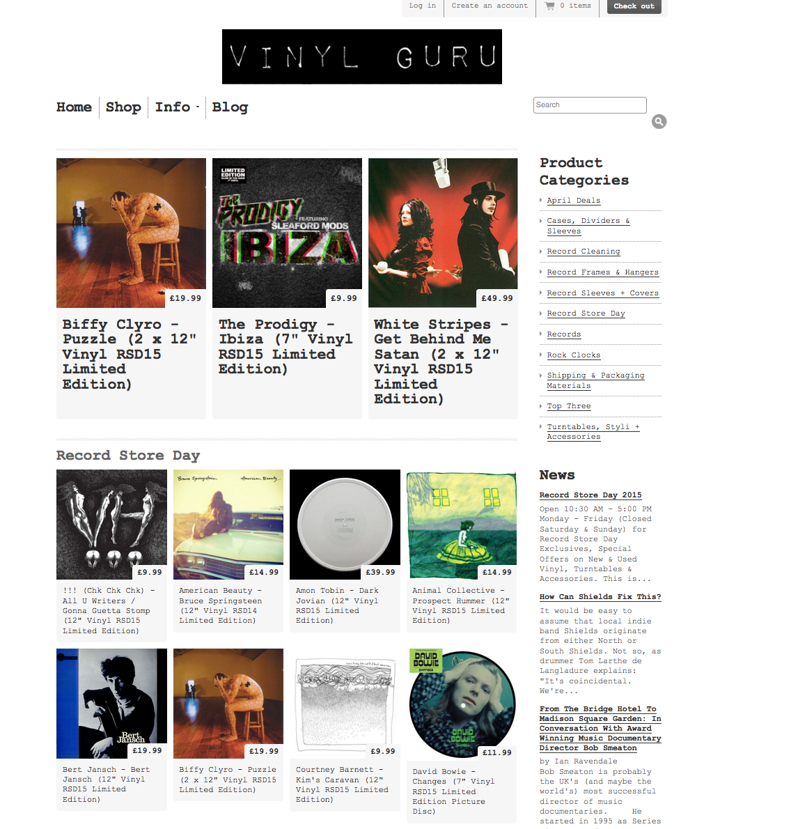 VinylGuru's tweet photo. @nekosite @RSDUK Running low on Ibiza luminous 7" Vinyl to buy online #RSD15 #prodigy http://t.co/cVn0h8eZ4O … http://t.co/TEdSdZWcvP