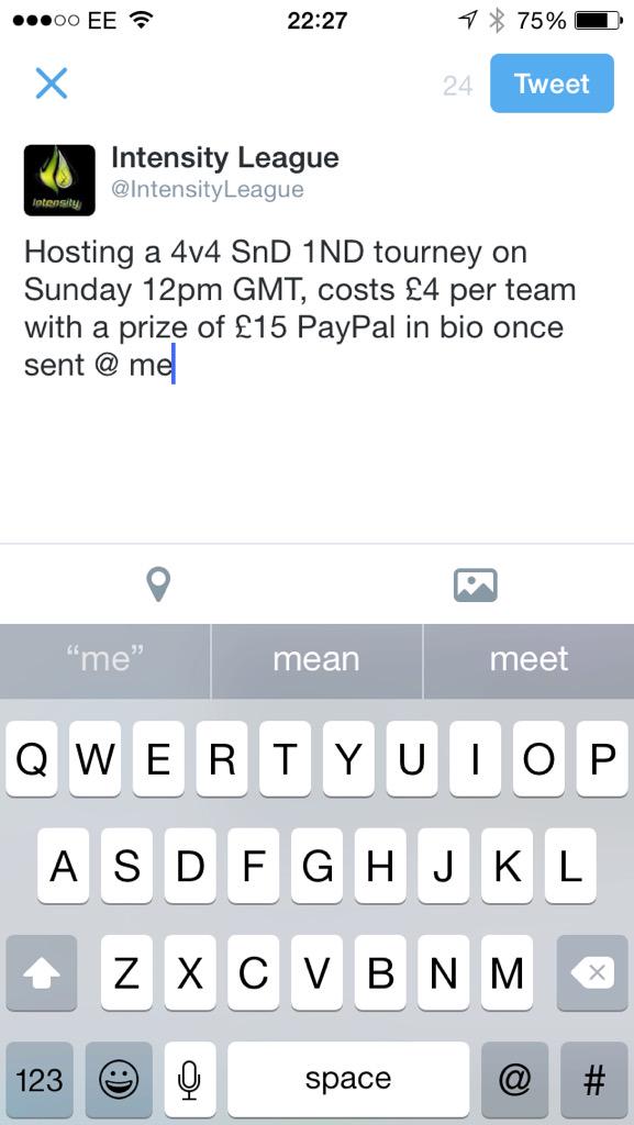 Intensity League tweet media