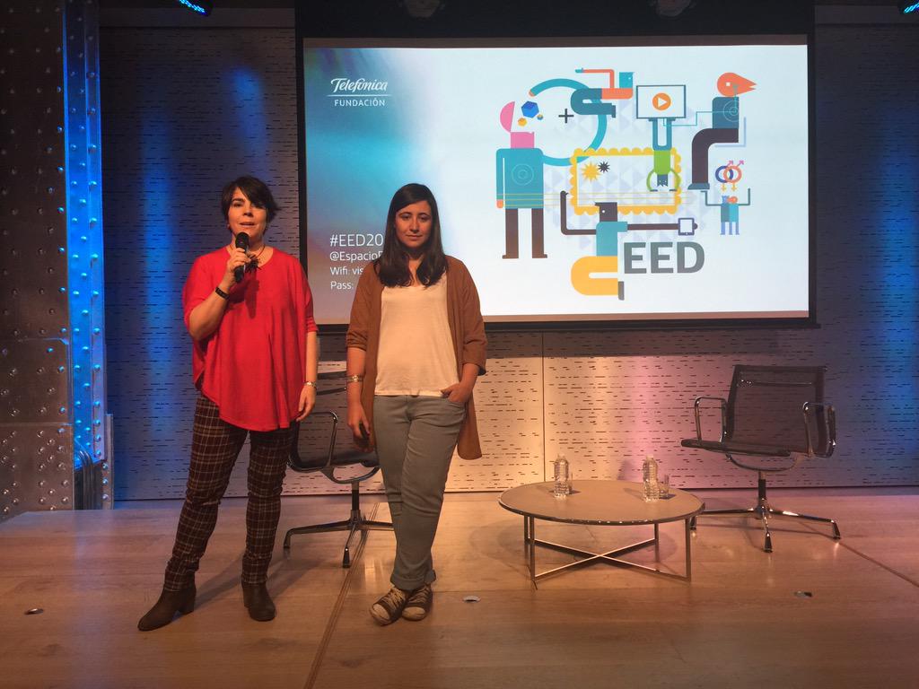 mariaacaso's tweet photo. #EEDC2015 arranca la cuarta sesión presentamos la #EEDonline: rizoma y remezcla sin tiempos ni espacios @EspacioFTef http://t.co/9shbGHBeRk