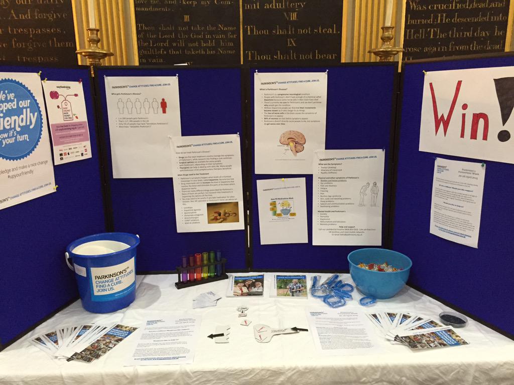 PUKYork's tweet photo. We're at spurriergate centre! Come see us #parkinsonsawarenessweek http://t.co/q7dTByIW0z