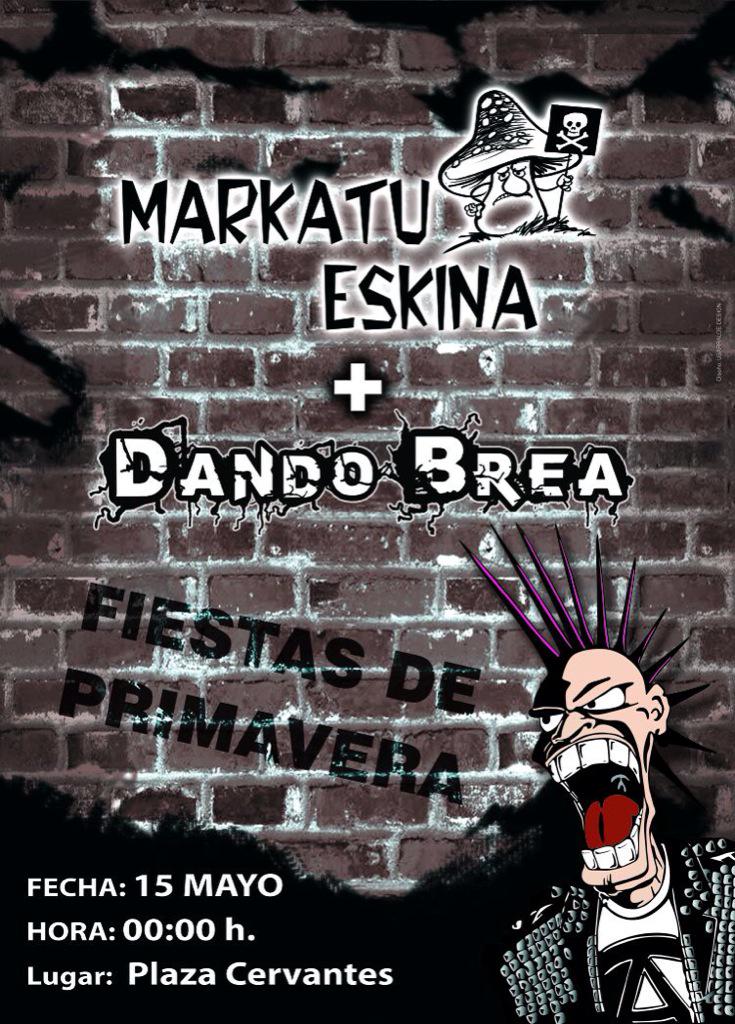 Loren_Kotxambre's tweet photo. DANDO BREA se estrena en fiestas de Mayo con Markatu!! Esperamos dar mucha cañitaaa y que esteis ahí con nosotros!! 😜 http://t.co/gNMmYkv0zX