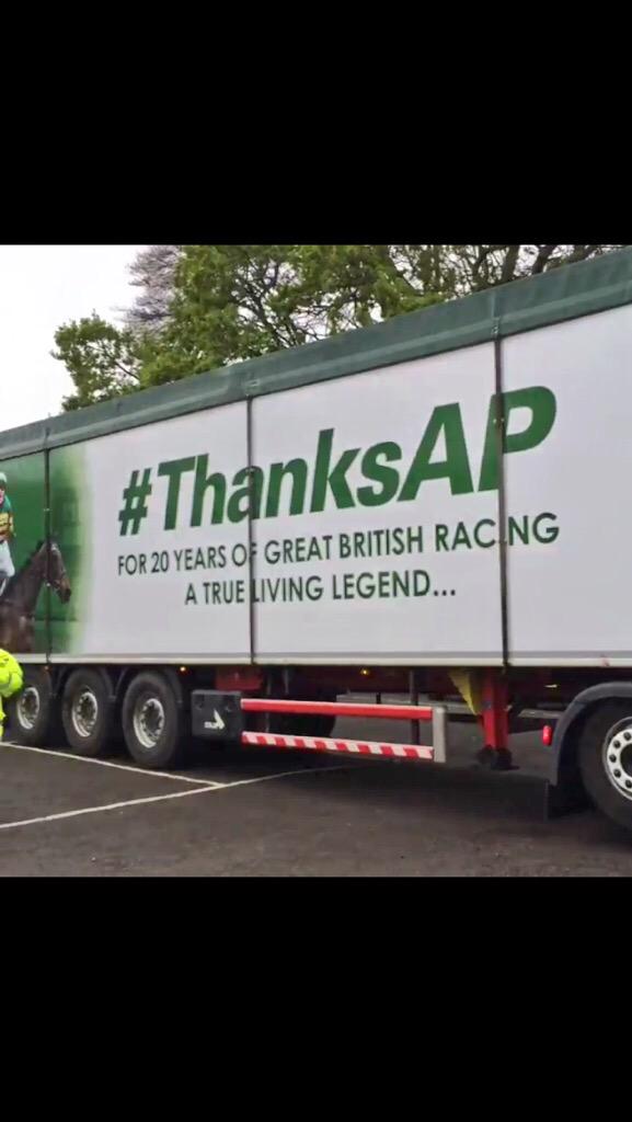 .@StobartGroup reflecting the words on everyone's lips today #ThanksAP