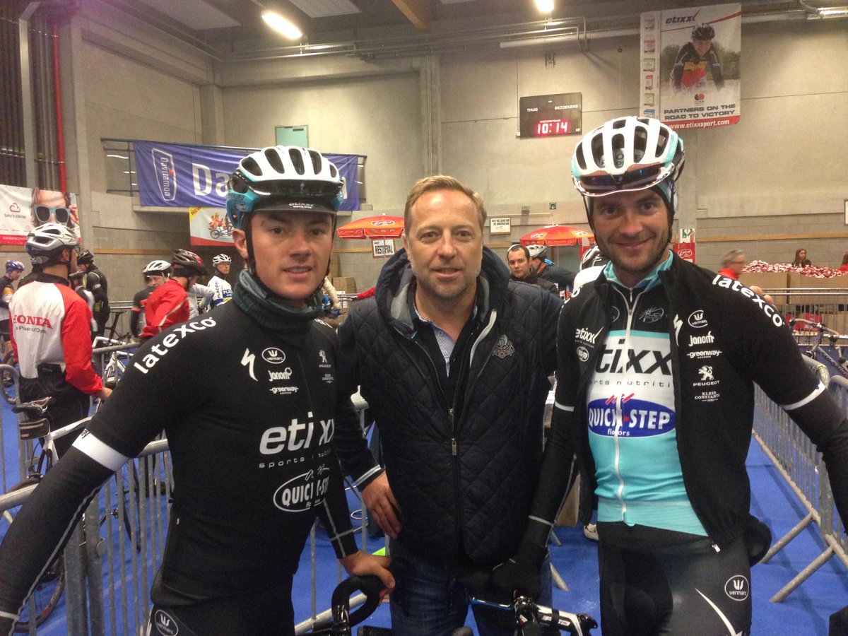 marnixdrysdale's tweet photo. #davitamonclassic great event! Good luck to @Pieter_Serry & @yveslampaert #OurWay @plankiejotie @BrunhildeVerhen http://t.co/7jIUefh93Z