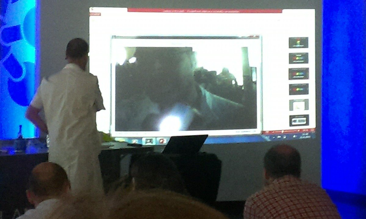 EuroScienceFun's tweet photo. Now our friend from Israel: Seeing in the Dark! http://t.co/QnwfKCF0mA
