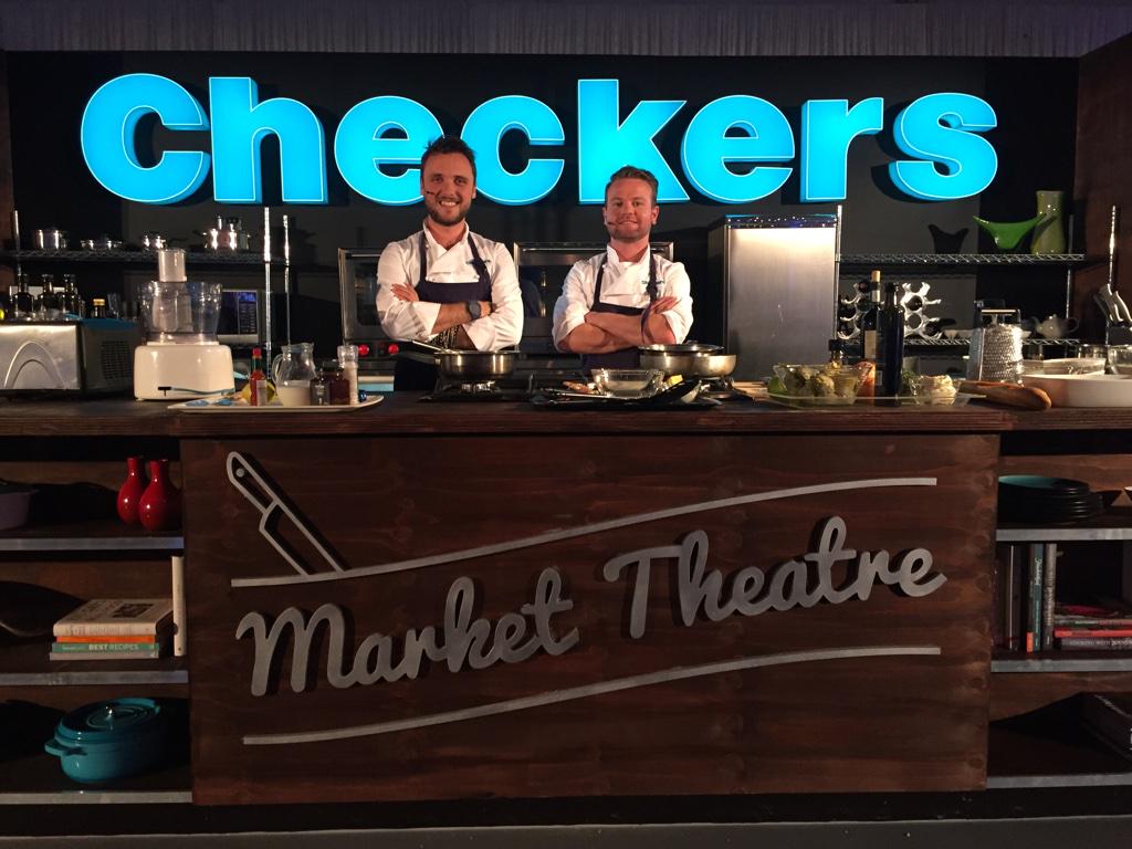 Ready for our first <a href="/CheckersSA/">Checkers</a> food demonstration <a href="/SACheeseFest/">SA Cheese Festival</a>