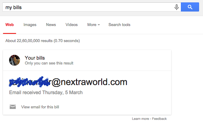 akshay_gangwar's tweet image. Never knew about this #Google search feature.
#MyBills