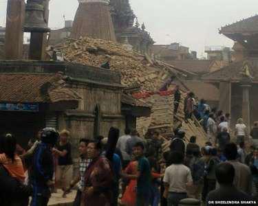 DavidLMeyer's tweet photo. Pray for Nepal. 7.9 earthquake. Our @handofhope coordinator lost his home and church. http://t.co/ISkKXTbVp4