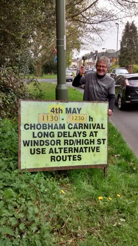 Remember to plan your route through Chobham on Carnival Day - our legendary parade will be passing through!