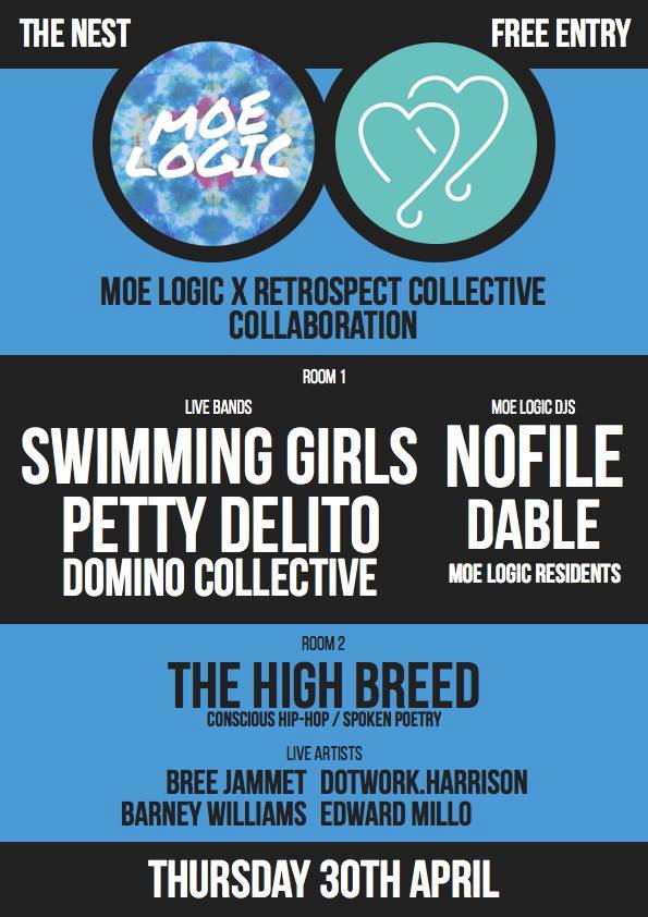 MoeLogic's tweet image. @MoeLogic x @OneRetrospect Collaboration is this Thursday @thenestbath from 9pm!