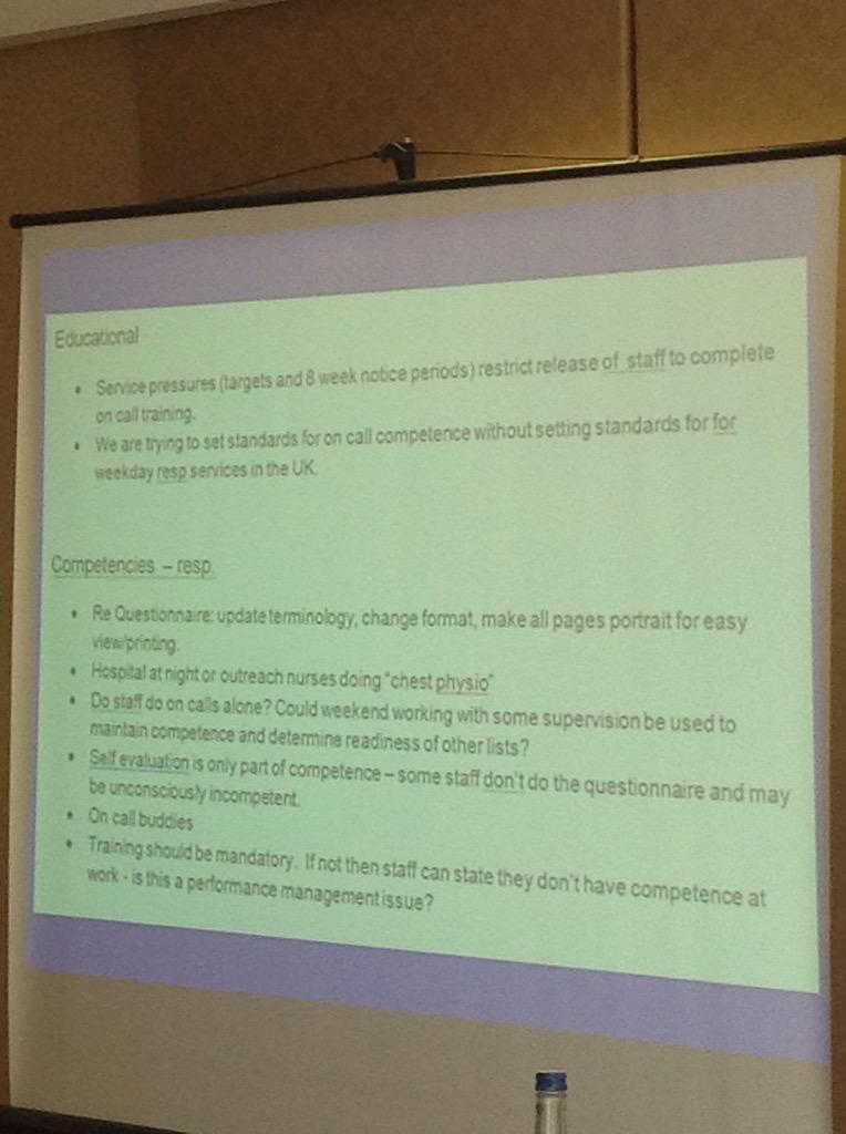 TheACPRC's tweet photo. .@thecsp Educational and competency issues #ACPRC2015 http://t.co/sav17qs4Bg