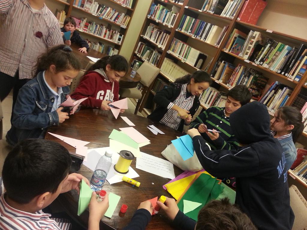 الاسبوع الوطني للمطالعة #مكتبة المتوسط #  انشطة في مكتبة بلدية صيدا  <a href="/Hhhsinfo/">Houssam Hariri HS</a> 
.