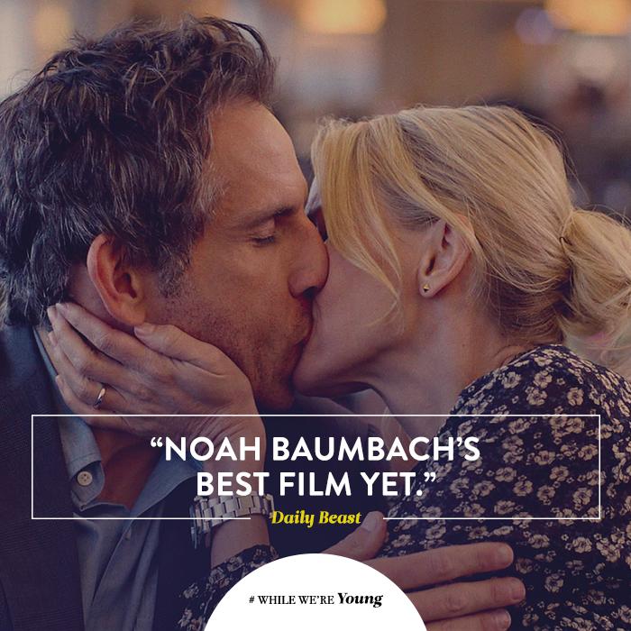 Believe the buzz! See #WhileWereYoung today.