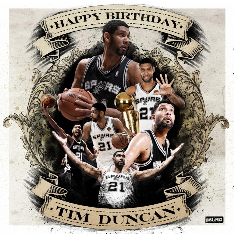 Happy birthday Tim Duncan! 