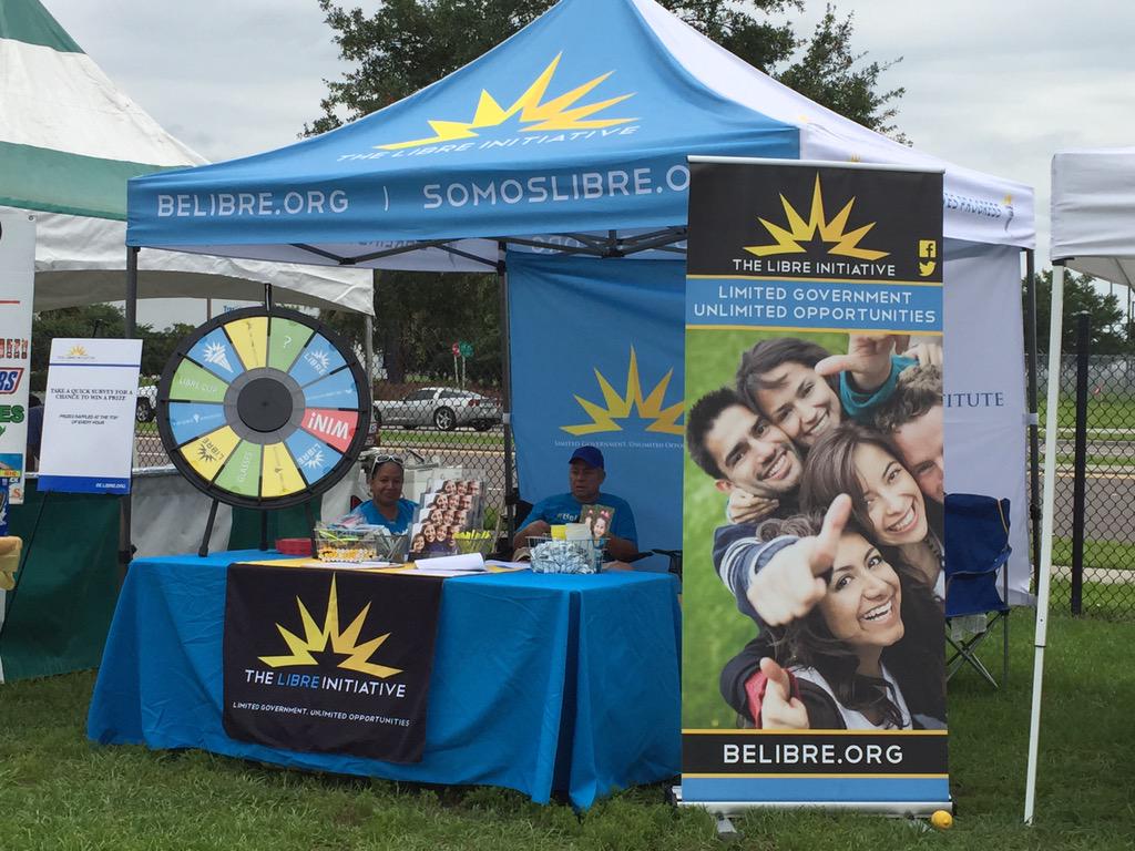 annieeocasio's tweet photo. #CentralForida is on #fire, Events everywhere! Come see us at #LatinoFest #BeLibre #SchoolChoice @LIBREinitiative http://t.co/GOdiSdMtUq