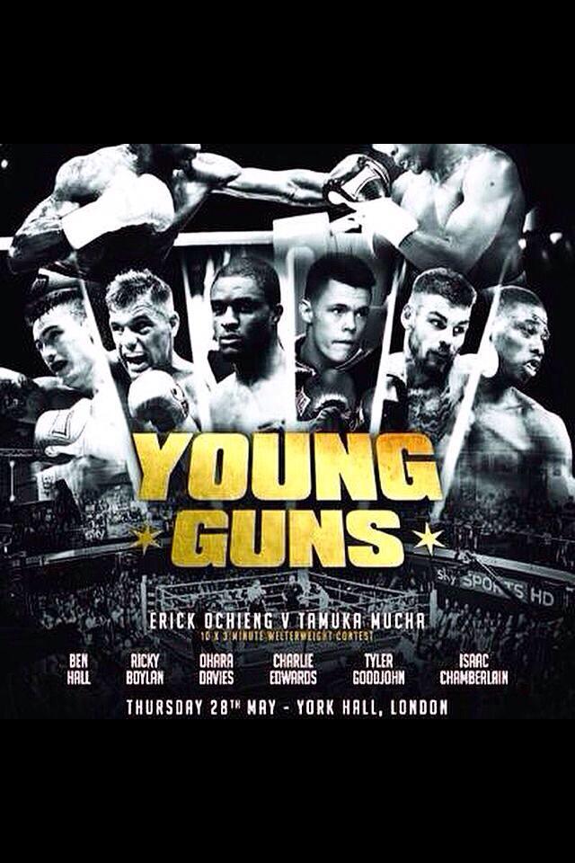 BoxWorldwide's tweet photo. Get your tickets and go and see the future champion of the world @OharaDavies http://t.co/1dp4FckBAH