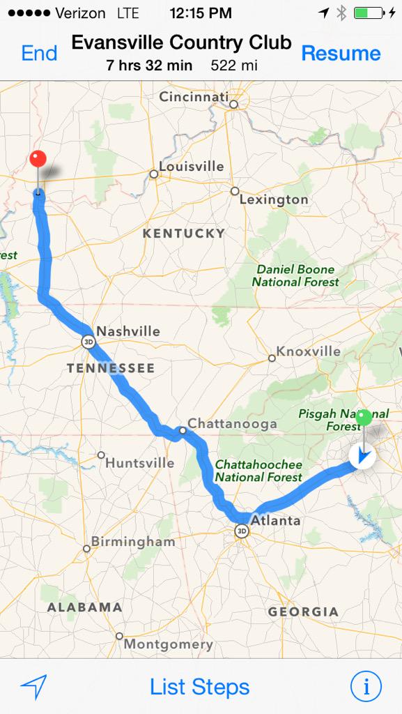 binomills's tweet photo. Evansville I'm coming for you.. http://t.co/blhF9xZub9