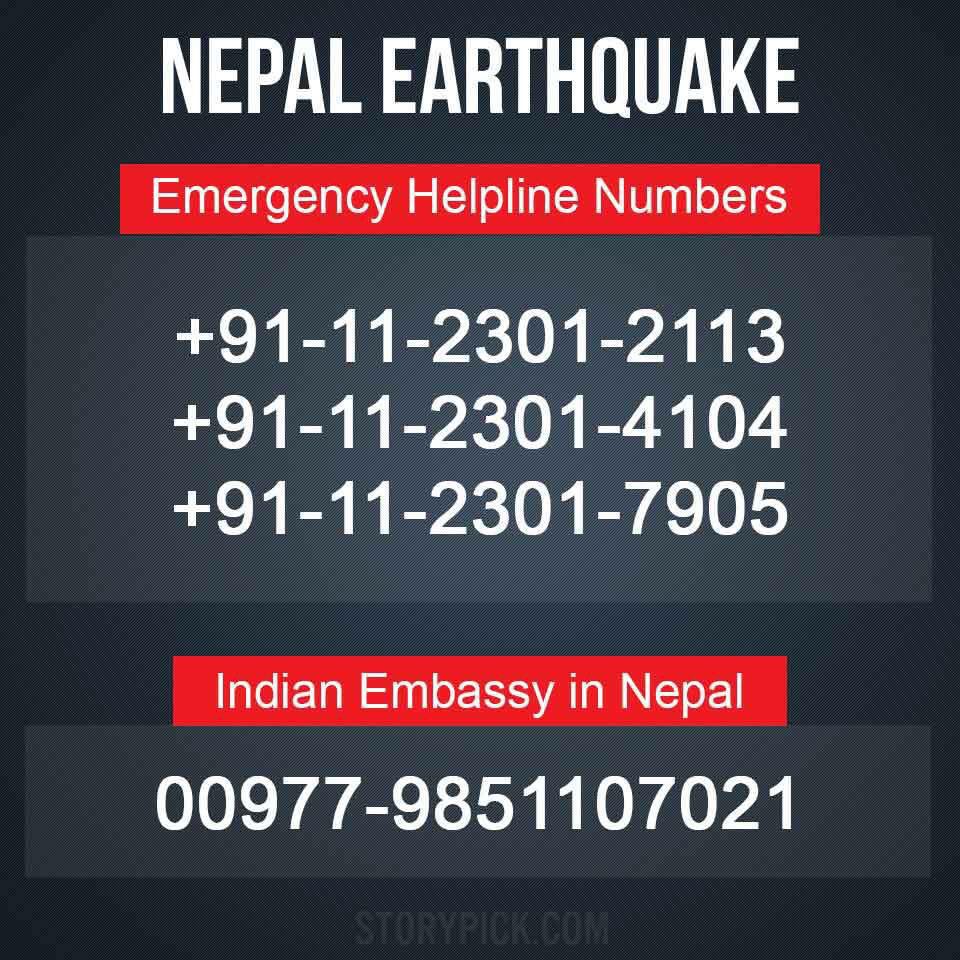 Bobhalder's tweet photo. @Neetu_Chandra Round-the-clock #HELPNUMBERS 4 people affected. #GodSaveNepal  #NepalQuakeRelief  Please share. http://t.co/qyCGZ0DU6y