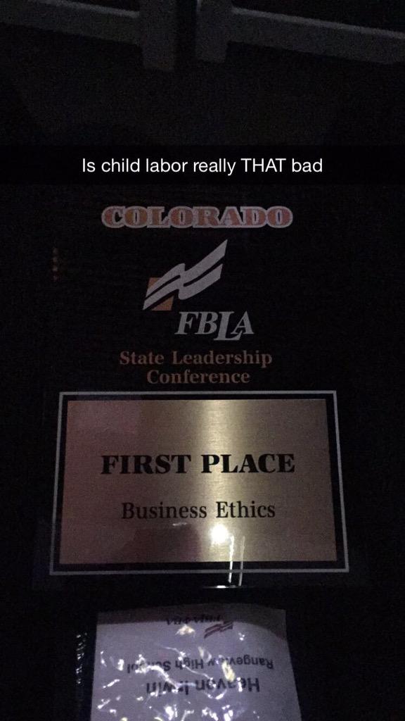 heavenbaby7's tweet photo. FIRST PLACE IN BUSINESS ETHICS #coslc15 http://t.co/KPhQvRaEdS