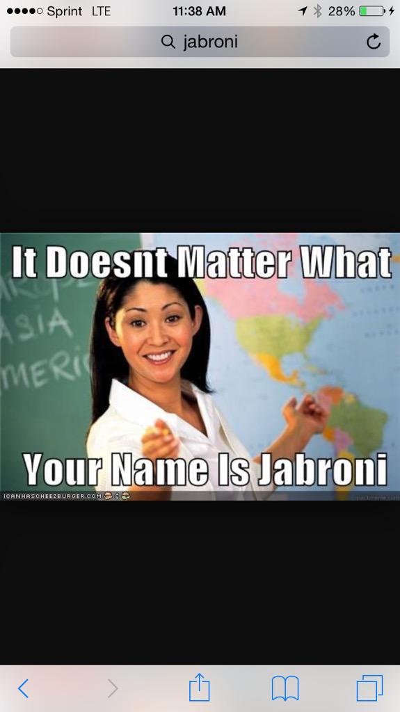 Laura__Schulz's tweet photo. @KalliePalm #jabroni http://t.co/enoJCMtG1o