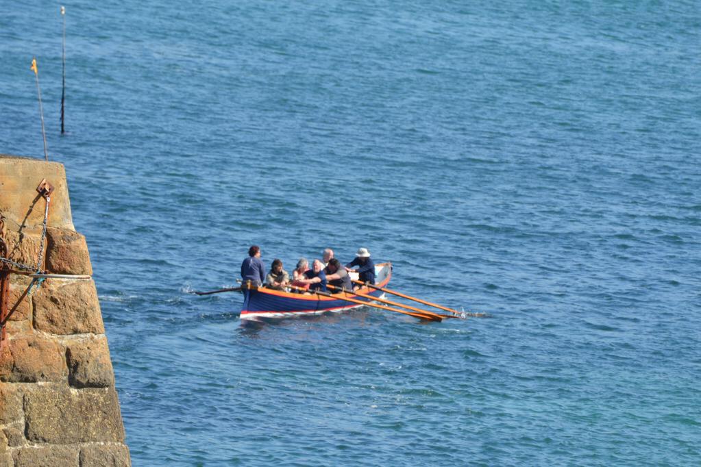 GigCape's tweet photo. Newly refurbished Brisons on the sea at Sennen Cove, and being packed up for IOS championships 2015 last week http://t.co/05341IUVlp