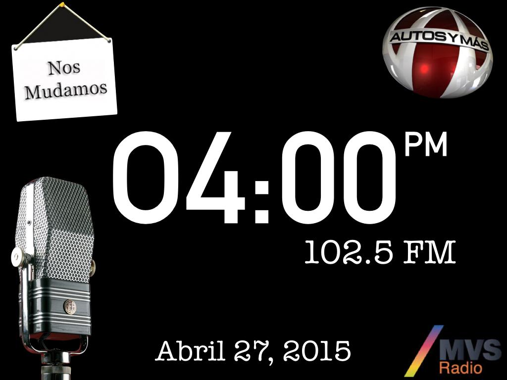 DA RT antes de las 12:00 AVISO: Cambia @autosymas de horario. L-V de 4 a 5 PM Corre con el RT