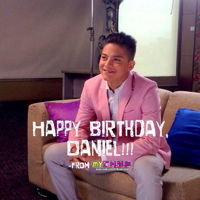   Happy 20th Birthday, DANIEL PADILLA!!!!!!! We love you.  