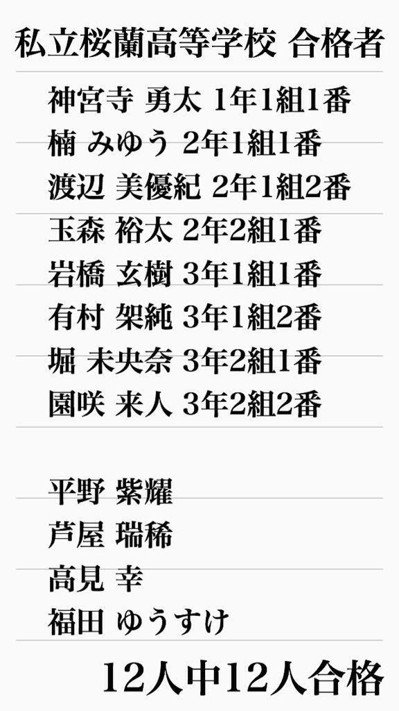 Jin_poo's tweet photo. 合格発表です！

学年などが書いてない人は
お手数かけますが、何年生希望をリプで送ってください！

学生証は後ほどお渡しします☺

おめでとうございます🎉 http://t.co/9ItAuHdsmo